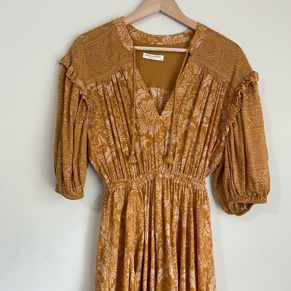 Spell & the Gypsy Collective Organic Cotton Lioness Maxi Dress Boho - Picture 5 of 11